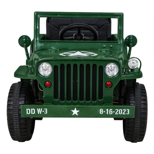 Auto Jeep Wojskowy Retro Zielony JH-103